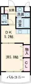 カーサ恵風の間取り画像