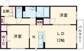 ShaMaison Patrie B棟の間取り画像