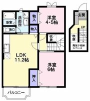 エステセレッソ A棟の間取り画像