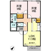 ファミールSの間取り画像