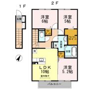 エクセル新外Ⅰの間取り画像