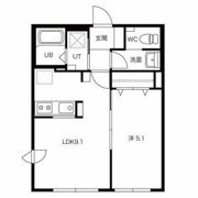 フェリーチェ琴似の間取り画像