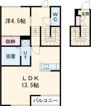 ラヴィーヌ中丸の間取り画像