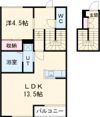 ラヴィーヌ中丸の間取り画像
