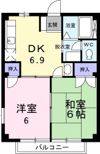 ブルースカイの間取り画像