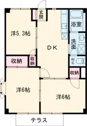 サンクスの間取り画像