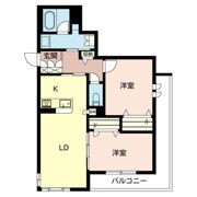 シャーメゾンはりま勝原の間取り画像