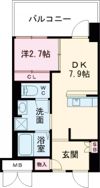 サザンクレスト七道シエルの間取り画像