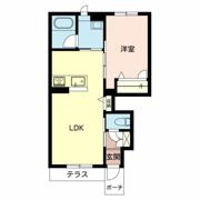 カーサグラスオエステBの間取り画像