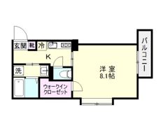 U．TOPOSの間取り画像