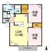 セジュール緑の間取り画像