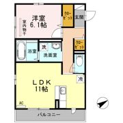 グローリアの間取り画像