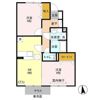 アロース・ガーデン Aの間取り画像