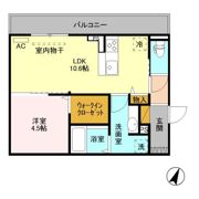 フォルテア Aの間取り画像