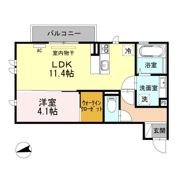 ミロワールの間取り画像