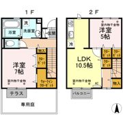 D-roomアスカの間取り画像