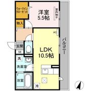メナージュの間取り画像