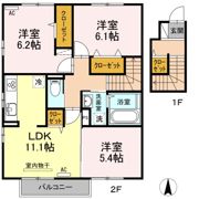 フォレストの間取り画像