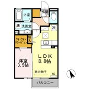 セジュール・コロンの間取り画像