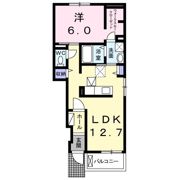 シェアー フォレストⅡの間取り画像