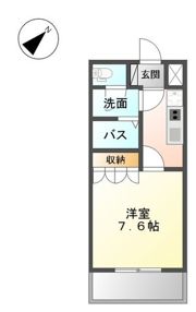 アビエスⅠの間取り画像