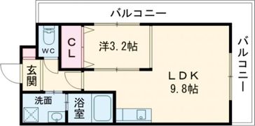 ルミエール星田の間取り画像