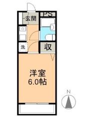 清城ハイツの間取り画像