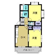 コーポラス桜の間取り画像
