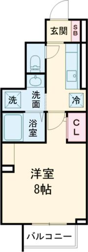 グリーンビラⅡの間取り画像
