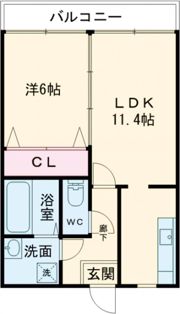 マンショングランドールⅡの間取り画像