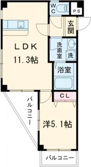レジデンスICONの間取り画像