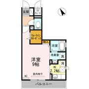 Dーroom川内川前丁の間取り画像