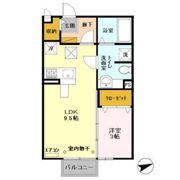 ハイツ リラの間取り画像