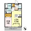 メゾン ボヌール Aの間取り画像