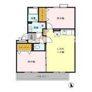 セジュール割石の間取り画像