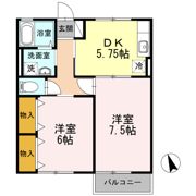 カーサポルエーラ Cの間取り画像