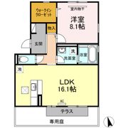 フェリーチェ立川 B棟の間取り画像