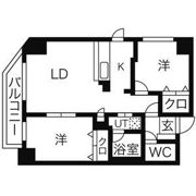 スカイコートの間取り画像