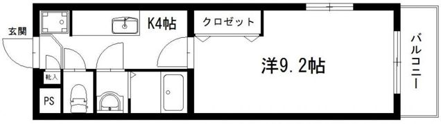 スカイメナーの間取り画像