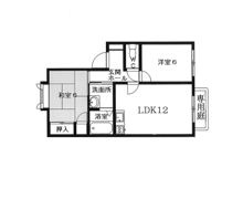 ヴィラハイツ伏見の間取り画像
