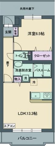 グリーングラスNの間取り画像