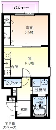フジパレス和歌山木広ノースの間取り画像
