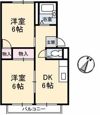 プレジール西元屋 B棟の間取り画像