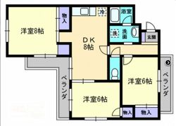 ハイム茜の間取り画像