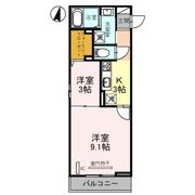 クレール西大宮の間取り画像