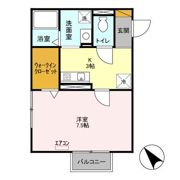 パルティーレ穴川の間取り画像