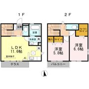 柚子季 Ⅲの間取り画像