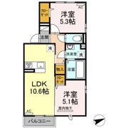 アイネヴェルト八方原の間取り画像