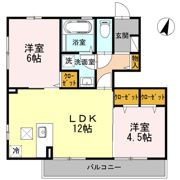 フェリーチェ新屋敷の間取り画像