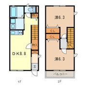 ジェミニの間取り画像